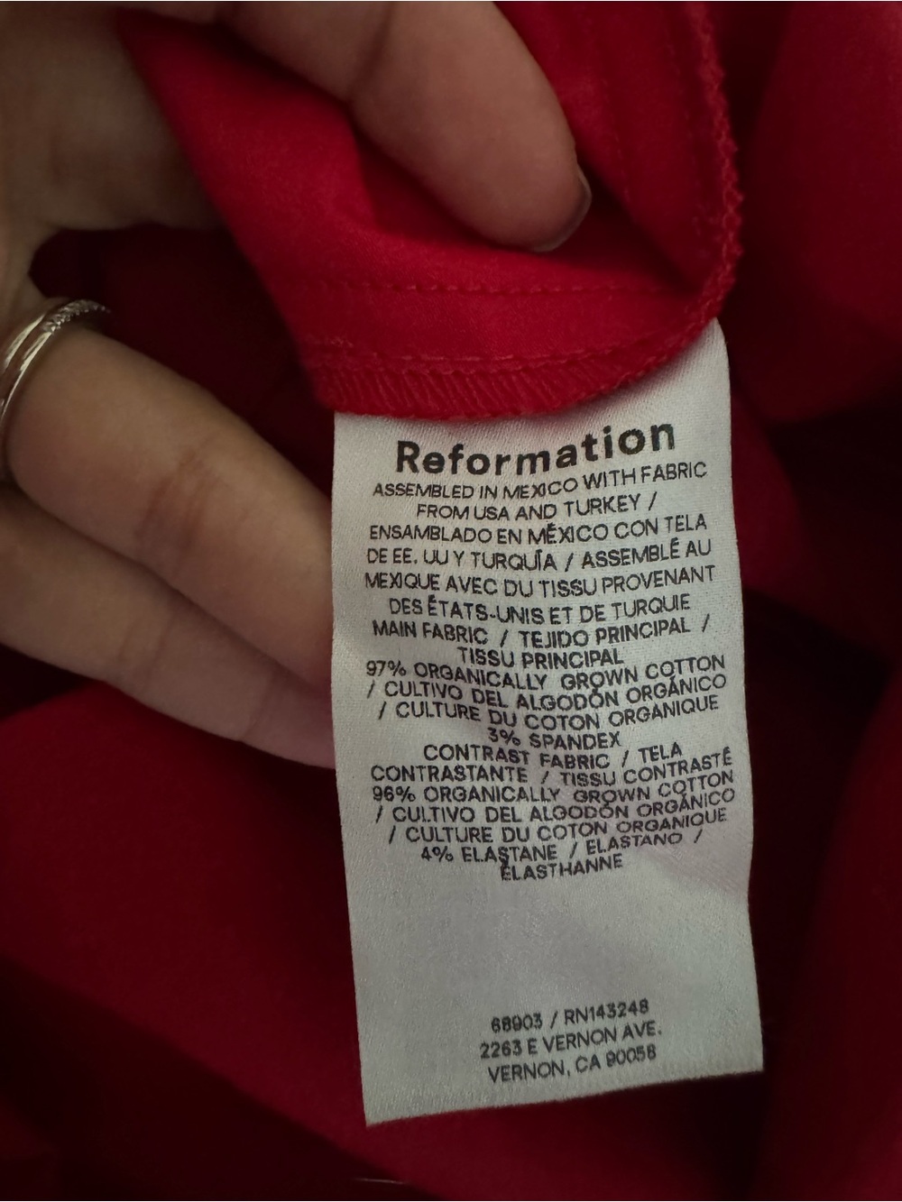 Reformation Sai Maxi Dress Red Mock Neck Sleeveless Small - Picture 10 of 10